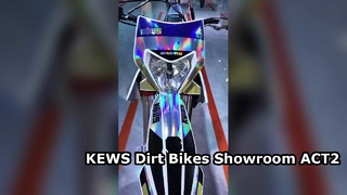 Showroom de bicicletas de sujeira KEWS ACT2