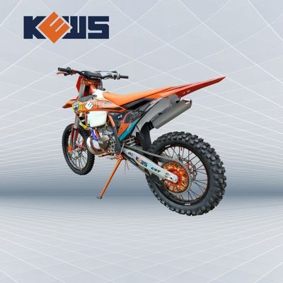 KEWS MT250cc Frame Laranja A água arrefece 2 tempos Off Road Motocicleta Com Rem EXCEL
