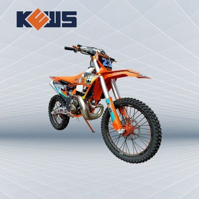 KEWS MT250cc Frame Laranja A água arrefece 2 tempos Off Road Motocicleta Com Rem EXCEL