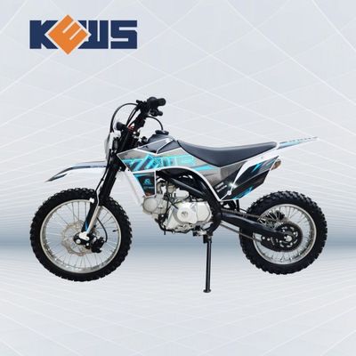 KEWS Iron Rim 125CC Pitbike 4 tempos Enduro Motocicletas Suspensão traseira para adolescentes