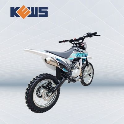 KEWS Iron Rim 125CC Pitbike 4 tempos Enduro Motocicletas Suspensão traseira para adolescentes