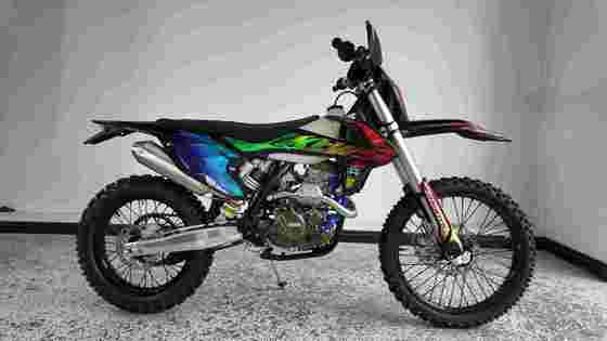 K16 YBS300 4 Stroke Enduro Motorcycle with 6-Speed Gearbox CNC Adjustable Front Shock and Hydraulic Rear Shock Absorber